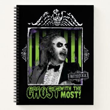 Beetlejuice | "Ghost With The Most" Portrait Notebook
