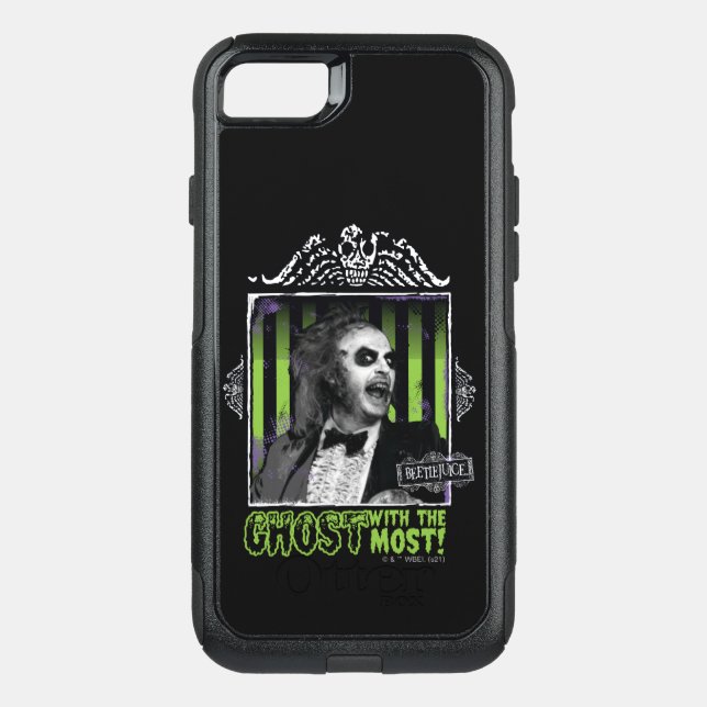 Beetlejuice | "Ghost With The Most" Portrait Otterbox iPhone Case (Back)