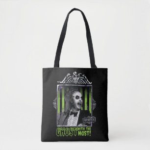 Beetlejuice "Ghost With The Most" Portrait Tote Bag