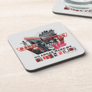 Beetlejuice   Go Ahead Make My Millennium Beverage Coaster