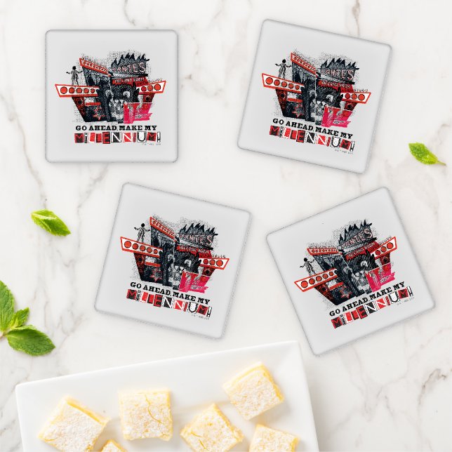 Beetlejuice | Go Ahead Make My Millennium Coaster Set (In Situ)