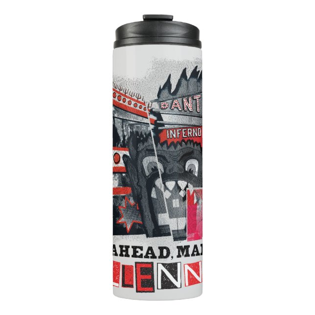 Beetlejuice | Go Ahead Make My Millennium Thermal Tumbler (Front)