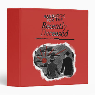 Beetlejuice | Handbook for the Recently Deceased 3 Ring Binder