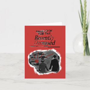 Beetlejuice Handbook for the Recently Deceased Note Card