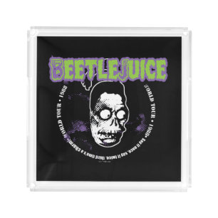 Beetlejuice   Harry the Hunter Shrunken Head Acrylic Tray