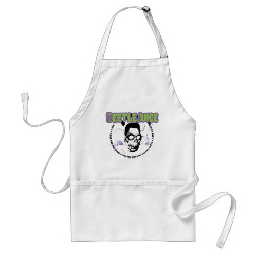 Beetlejuice  Harry the Hunter Shrunken Head Adult Apron