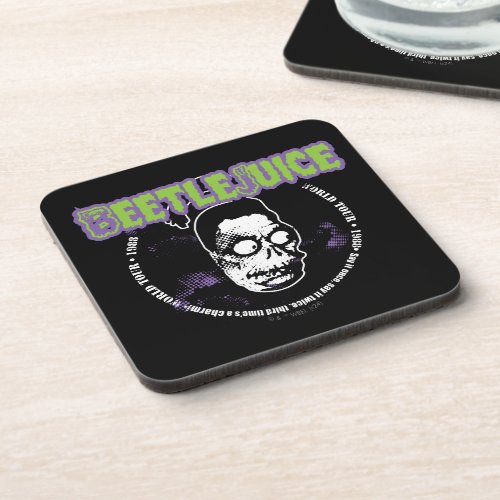 Beetlejuice  Harry the Hunter Shrunken Head Beverage Coaster