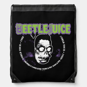 Beetlejuice   Harry the Hunter Shrunken Head Drawstring Bag