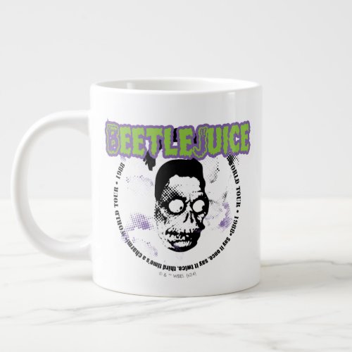 Beetlejuice  Harry the Hunter Shrunken Head Giant Coffee Mug