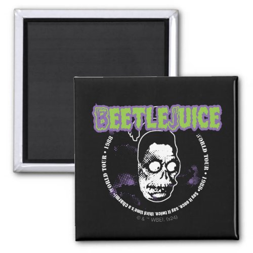 Beetlejuice  Harry the Hunter Shrunken Head Magnet