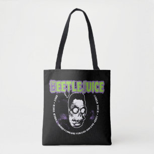 Beetlejuice Harry the Hunter Shrunken Head Tote Bag