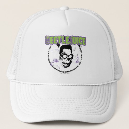 Beetlejuice  Harry the Hunter Shrunken Head Trucker Hat