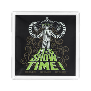 Beetlejuice   It's Show Time! Acrylic Tray
