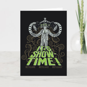 Beetlejuice   It's Show Time! Card