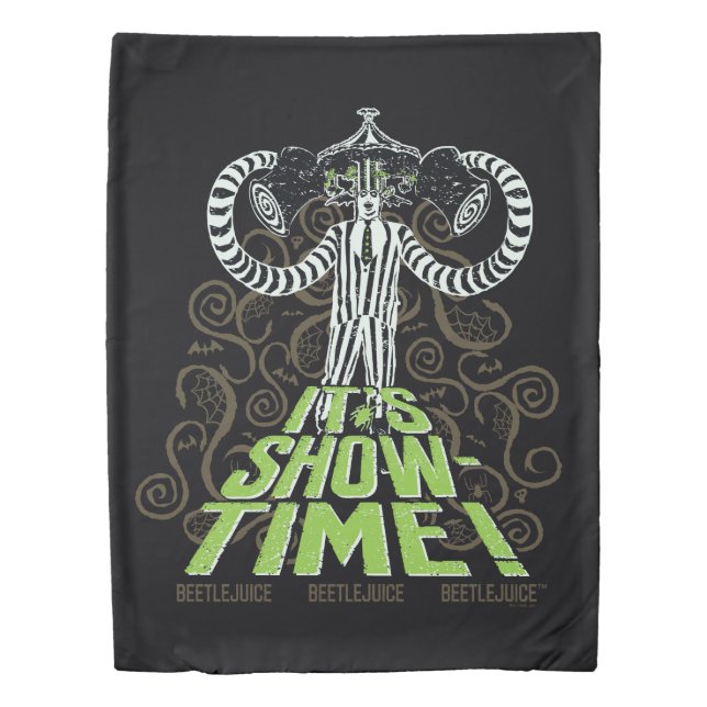 Beetlejuice | It's Show Time! Duvet Cover (Front)