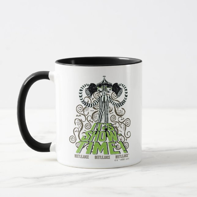 Beetlejuice | It's Show Time! Mug (Left)