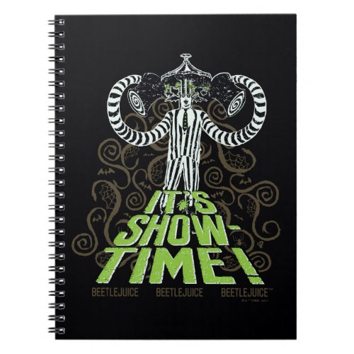 Beetlejuice  Its Show Time Notebook