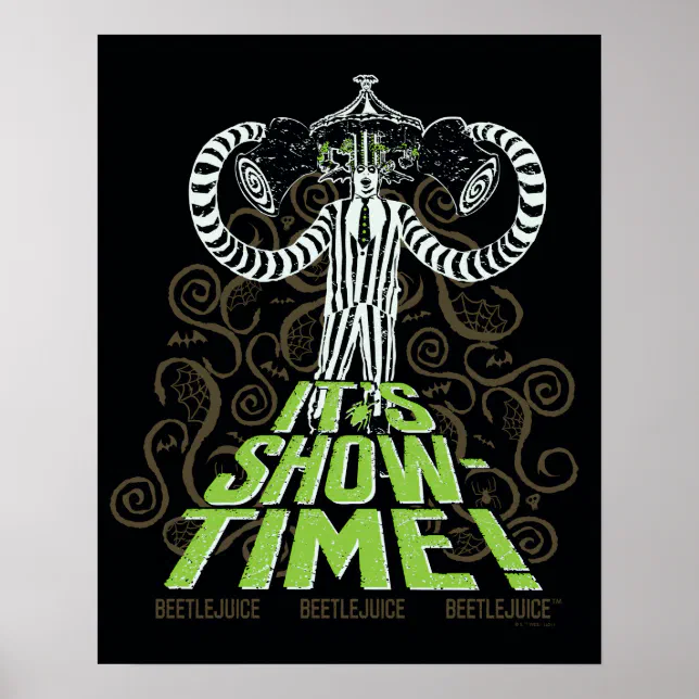 Beetlejuice | It's Show Time! Poster | Zazzle