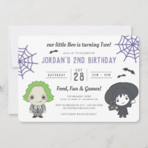 Beetlejuice | Little Boo is Turning Two Birthday