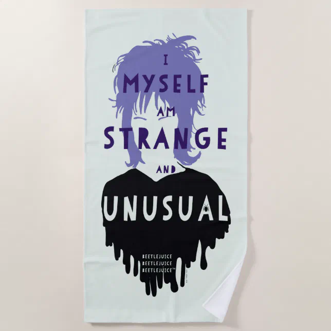 BeetleJuice Beware Beach Towel