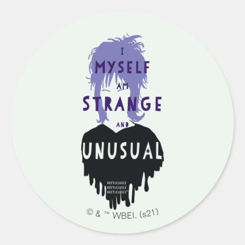 Beetlejuice | Lydia "Strange and Unusual" Graphic