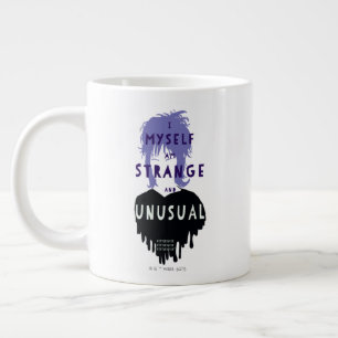 Beetlejuice Lydia "Strange and Unusual" Graphic Giant Coffee Mug