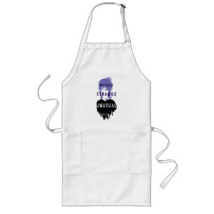 Beetlejuice   Lydia "Strange and Unusual" Graphic Long Apron