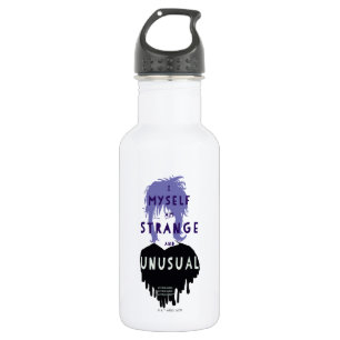 Beetlejuice Lydia "Strange and Unusual" Graphic Stainless Steel Water Bottle