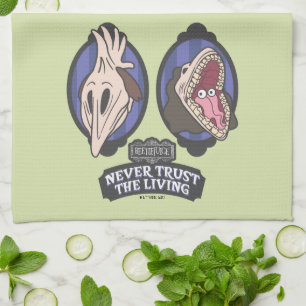 Beetlejuice   Maitlands "Never Trust The Living" Kitchen Towel
