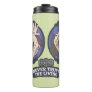 Beetlejuice | Maitlands "Never Trust The Living" Thermal Tumbler