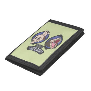 Beetlejuice Maitlands "Never Trust The Living" Tri-fold Wallet