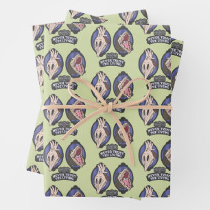 Beetlejuice Maitlands "Never Trust The Living" Wrapping Paper Sheets