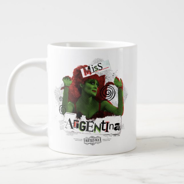 Beetlejuice | Miss Argentina Giant Coffee Mug (Left)