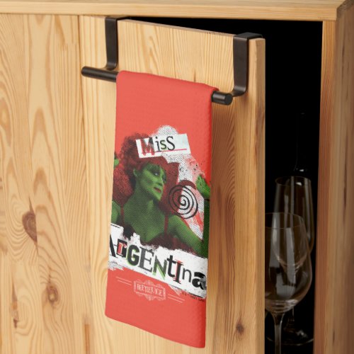 Beetlejuice  Miss Argentina Kitchen Towel