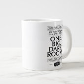 Beetlejuice | My Whole Life Is A Dark Room Giant Coffee Mug (Front Right)