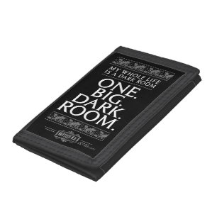 Beetlejuice   My Whole Life Is A Dark Room Trifold Wallet