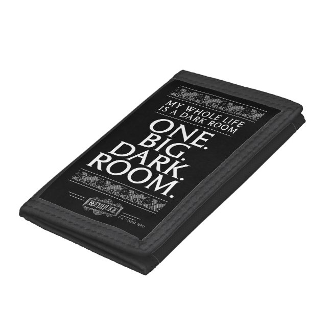 Beetlejuice | My Whole Life Is A Dark Room Trifold Wallet (Bottom)