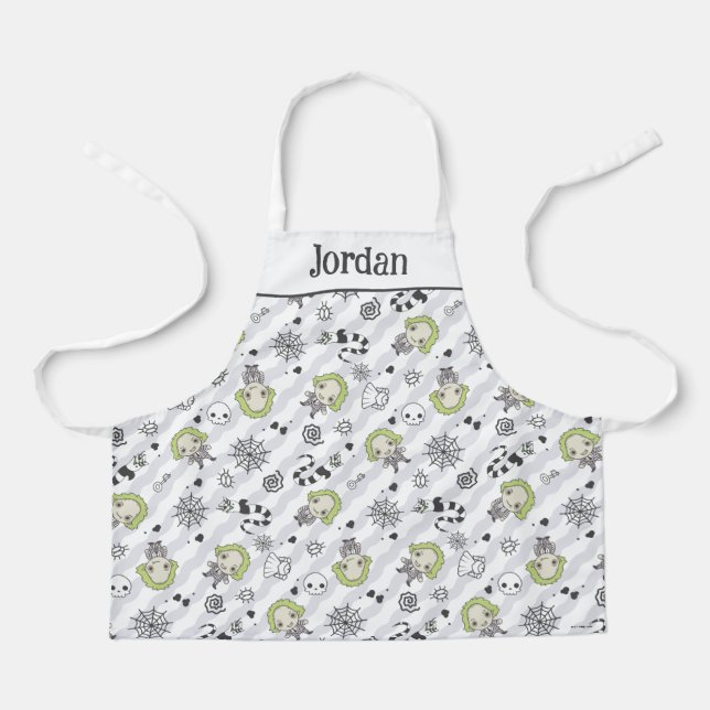 Beetlejuice Pattern Apron (Front)