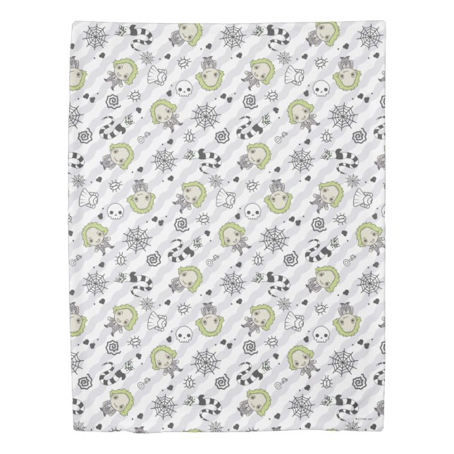 Beetlejuice Pattern Duvet Cover (Front)
