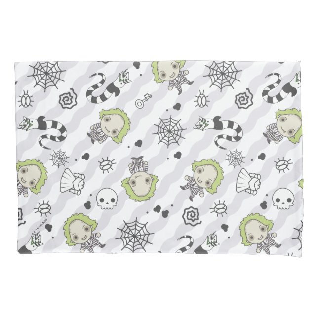 Beetlejuice Pattern Pillow Case (Front)