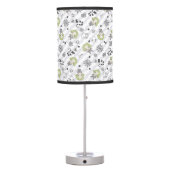 Beetlejuice Pattern Table Lamp (Back)