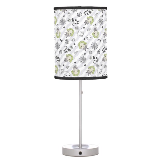 Beetlejuice Pattern Table Lamp (Back)