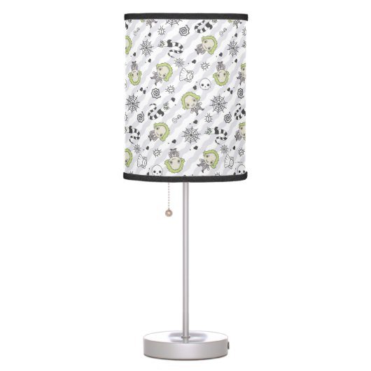 Beetlejuice Pattern Table Lamp (Right)
