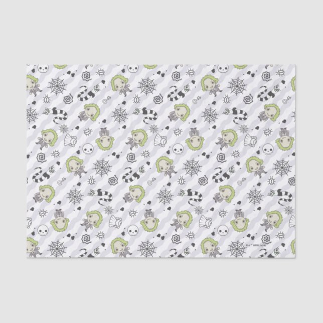 Beetlejuice Pattern Tissue Paper (Front)