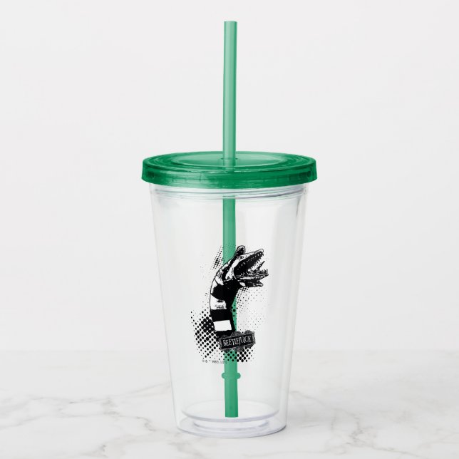 Beetlejuice | Sandworm Illustration Acrylic Tumbler (Front)
