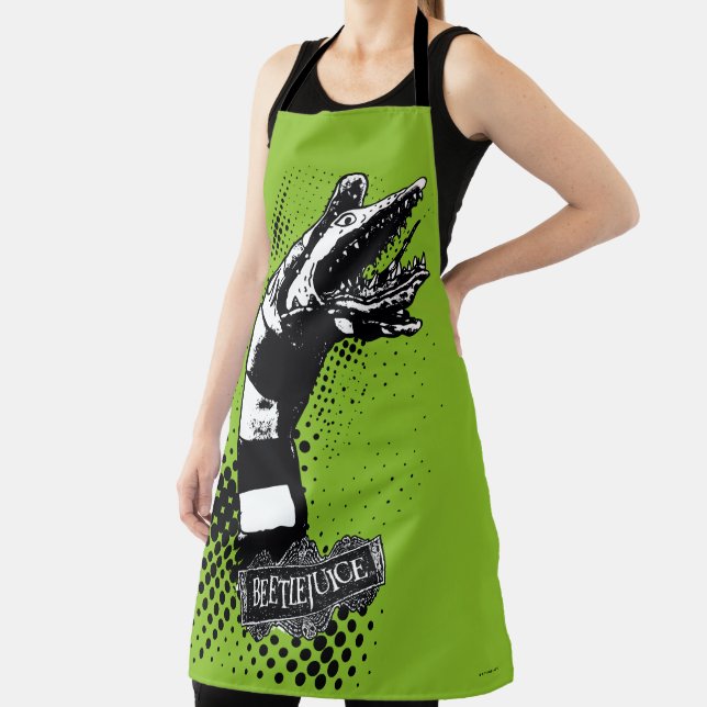 Beetlejuice | Sandworm Illustration Apron (Insitu)