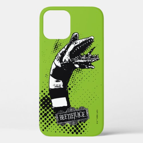 Beetlejuice  Sandworm Illustration iPhone 12 Case