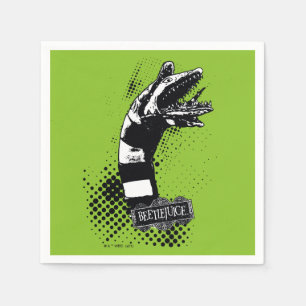 Beetlejuice Sandworm Illustration Napkins