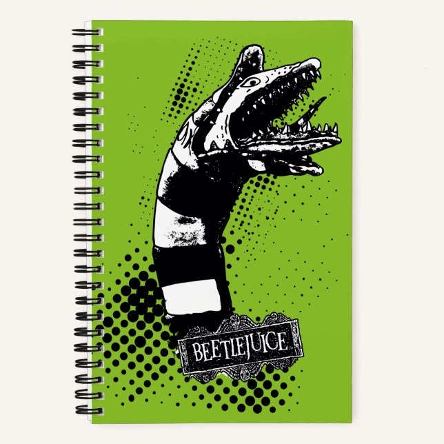 Beetlejuice | Sandworm Illustration Notebook (Front)