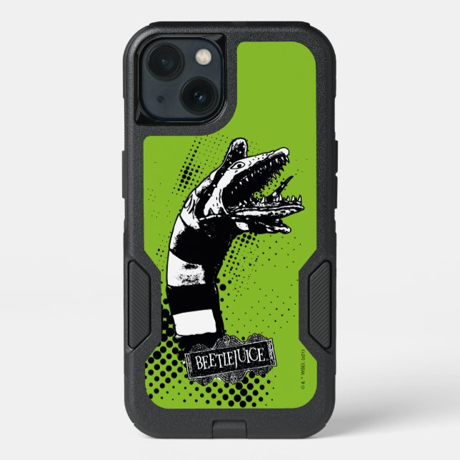 Beetlejuice | Sandworm Illustration Otterbox iPhone Case (Back)